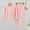 Pink#2, variant on Fesfesfes Childrens Cute Bear Print Round Neck Long Sleeve Top and Elastic Waist Ankle Pants Set Soft Comfortable Kids Playwear Outfit for Boys Girls(Green#1,1-2 Years)