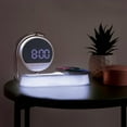 thumbnail image 3 of Merkury Innovations Wireless Charging LED Lamp with Alarm Clock, 3 of 4
