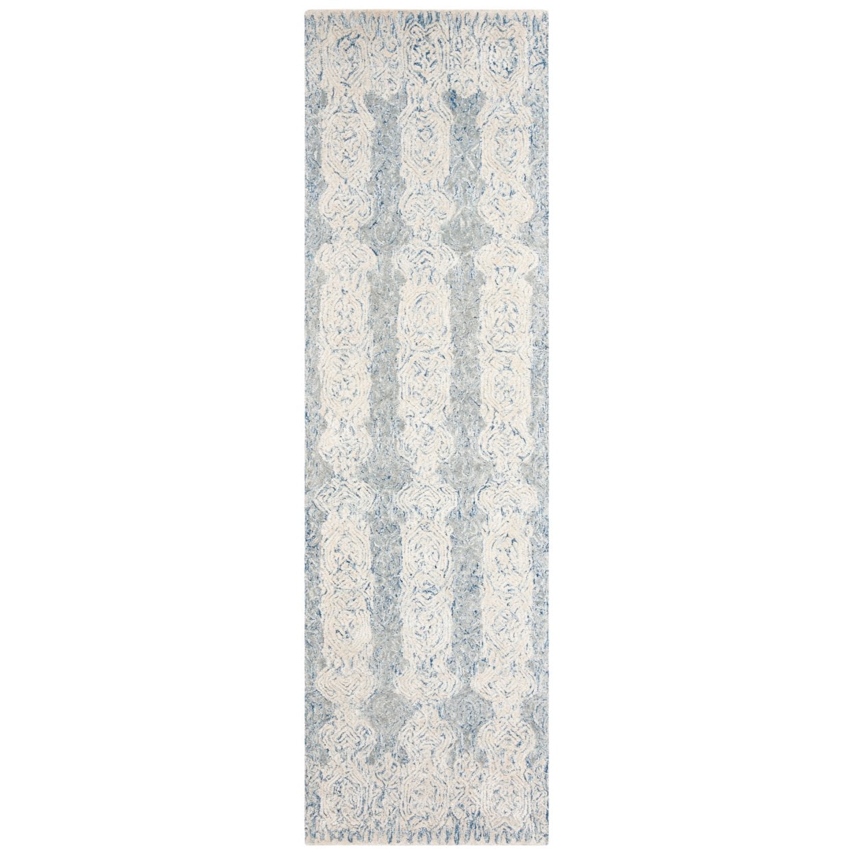 SAFAVIEH Glamour Aubree Abstract Area Rug, Blue/Ivory, 3' x 5'