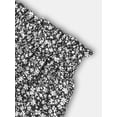 thumbnail image 3 of jinghuiyue Womens Boho Floral Midi Skirt Elastic High Waist A Line Flowy Swing Casual Beach Skirts L, 3 of 7