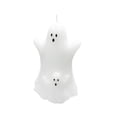 thumbnail image 2 of Mainstays Unscented Ghost Candle, 6.4 inches, White, 2 of 6