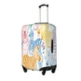 thumbnail image 2 of Wukai Zebra Colourful Elastic Luggage Cover: Personalized Protection for Your Suitcase - Fits 19~29-inch, Washable & Durable Travel Companion-Large, 2 of 8