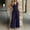 Navy, variant on Women's Sleeveless Knit Wide Leg Jumpsuit, Comfortable Stretchy Plus Size Romper For Daily Casual Wear Green XL