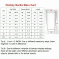 thumbnail image 2 of Team Color Dry Fit Ice Hockey Socks Foer Junior To Senior & Youth To Adult, 2 of 2
