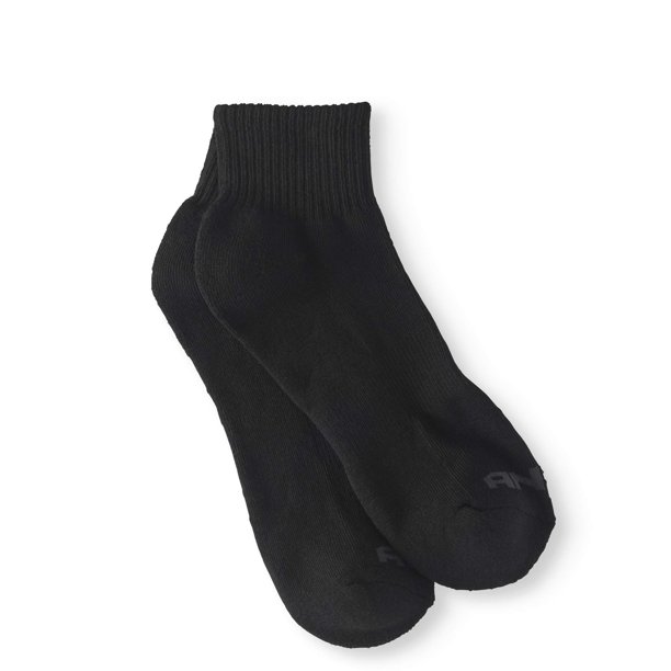 AND1 AND1 Quarter Cut Men's Socks, 12 Pack