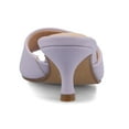 thumbnail image 4 of Journee Womens Jeylah Slip On Single Band Kitten Heel Dress Sandals, 4 of 10