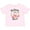 AD-Pink, variant on Inktastic Baby Flamingo My Grandma Loves Me with Flower Wreath Boys or Girls Baby T-Shirt