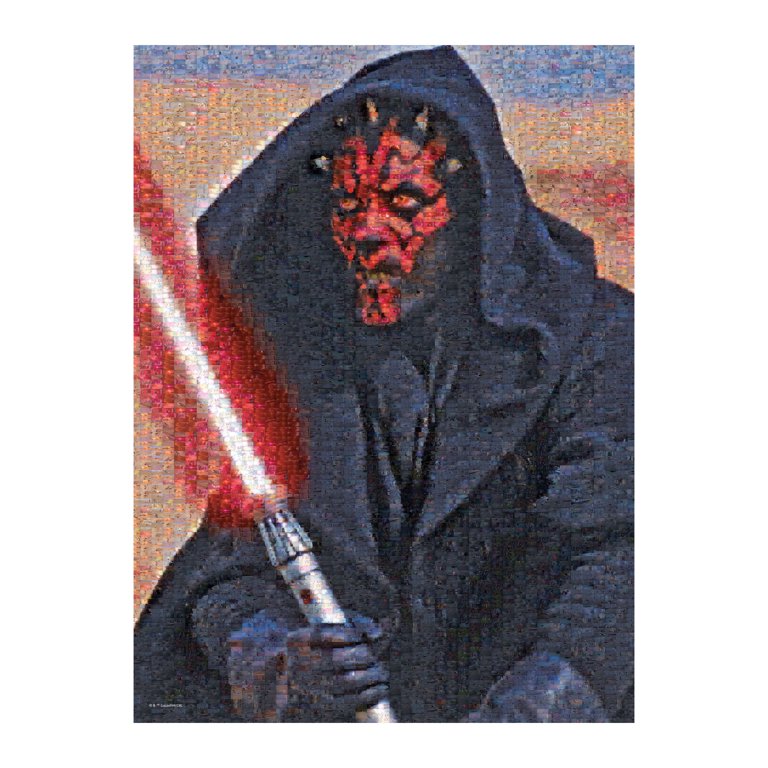 Buffalo Games Star Wars Photomosaics 1000 Piece Puzzle - Walmart.com