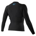 thumbnail image 2 of Body Glove Women's Basic Fitted Long Sleeve Rashguard Top Black - M, 2 of 2