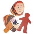 thumbnail image 1 of Roylco R51450 Roylco Human Paper Shapes Kit 160 pcs, 1 of 1