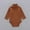 c01Brown, variant on Baby Turtleneck Bodysuit Long Sleeve Solid Color Ribbed Cotton Outfits for Baby Boys Girls 3-18 Months Brown 12-18 Months