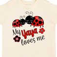 thumbnail image 4 of Inktastic My Yaya Loves Me with Cute Ladybugs Boys or Girls Toddler T-Shirt, 4 of 5