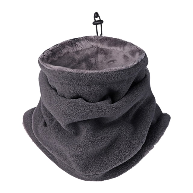 Men And Women With The Same Paragraph Outdoor Cycling Running Skiing Fleece Thickening Face Protection Warm Windproof Masked Scarf
