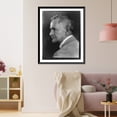 thumbnail image 3 of Historic Framed Print, [Albert Abraham Michelson, 1852-1931, bust portrait, left profile], 17-7/8" x 21-7/8", 3 of 9