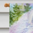 thumbnail image 3 of Carolines Treasures SS8755CHF 28 x 40 Po Drapeau en Toile de Taille Maison Samoyée, 3 of 4