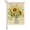 Yellow, variant on Sunflower Bouquet Garden Flags For Outdoor, Summer Floral Farmhouse Eucalyptus Leaf Yellow Plaid Small Double Side Yard Flags Weather Proof Garden Decor for Lawn Outside Holiday 12 x 18 Inches