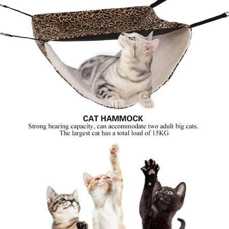 Garosa Lit Suspendu Pour Chat Hamac Pour Animaux De Compagnie Hamac Pour Chat A 2 Niveaux Lit Suspendu Pour L Hiver Nid Chaud Walmart Canada