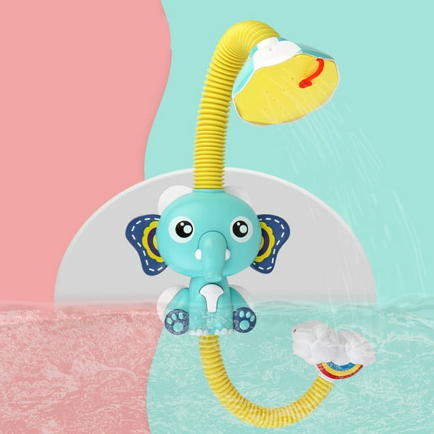 Lieteswe Cute Elephant Sprinkler Bath Toy For Kid Summer Shower Swimming