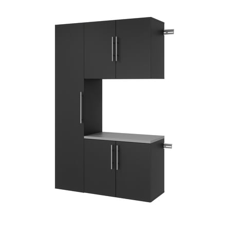 

Prepac Black HangUps Work Storage Cabinet Set P - 3pc