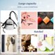 thumbnail image 4 of Cartera Monedero de Tela Oxford Portátil para Mujeres Niñas Gris Sywqhk Para Estrenar, 4 of 8