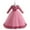 Pink, variant on IUYRTFE Cute Christmas Party Dress for Girls Long Sleeve Tulle Ball Gown Elegant Holiday Pageant Dress for Special Occasion Birthday Celebration Formal Events(Green,10 Years)