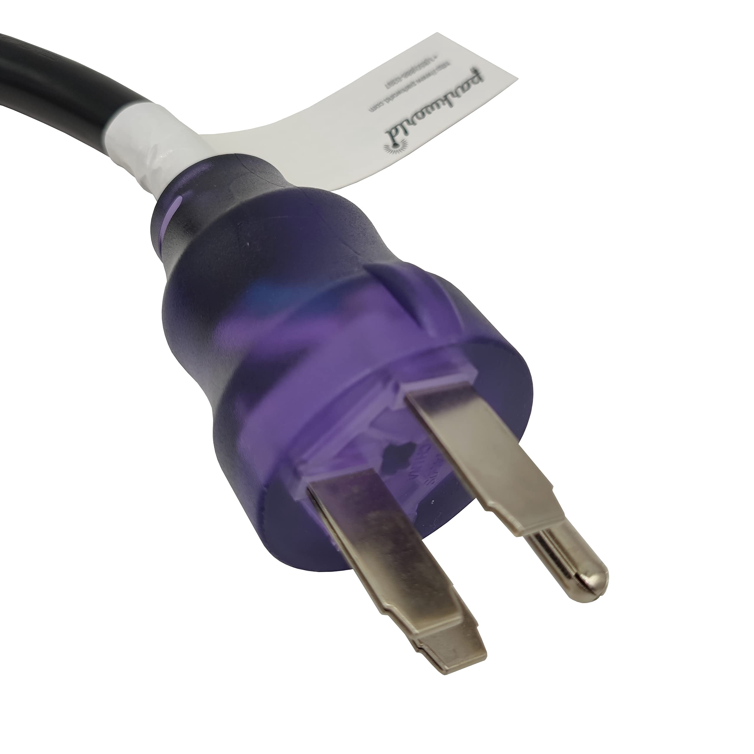 Parkworld 63463 Generator to Workshop Adapter Cord RV Straight Plug NEMA 14-50P to 6-50R Female, 50A, 250V (1.5FT)
