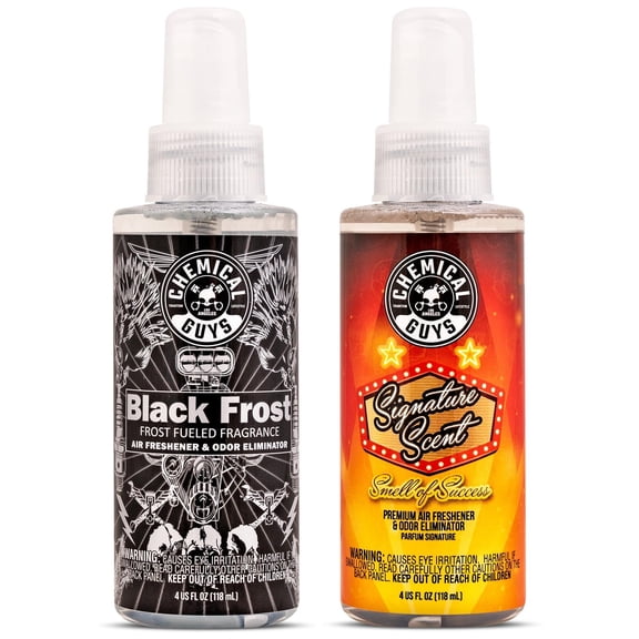 Chemical Guys 4oz Black Frost Scent and Signature Scent Combo Pack