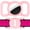 Pink, variant on for Airtag Dog Collar Holder (1st & 2nd Generation) Air Tag Protective Cat Airtag Dog Collar, Silicone AirTags GPS Tracking Accessories, Air Tags with Bone Pattern (1 Pack(Black))