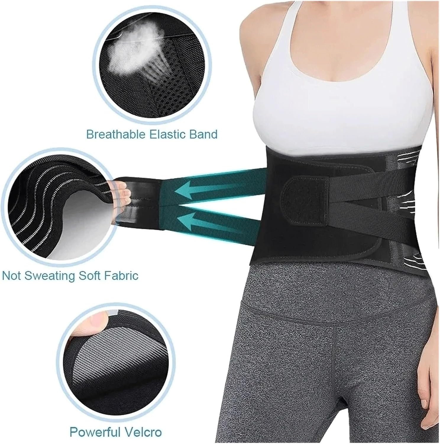 DANPINGLE Back Brace for Lower Back Pain Relief photo 2