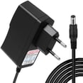 thumbnail image 1 of Cargador adaptador de corriente AC 100-240V DC 3V 1A 5.5mm x 2.1mm con enchufe europeo (Negro), 1 of 8
