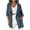 Navy, variant on Sevevn Winter Coats for Winter Women Fashion Solid Color Long Sleeve Turn-Down Cardigan Pockets Loose Casual Outwear Sales Today Clearance