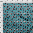 thumbnail image 3 of oneOone Cotton Poplin Sky Blue Fabric Geometric Sewing Craft Projects Fabric Prints By Yard 56 Inch Wide, 3 of 4