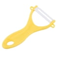 thumbnail image 1 of Pelador de patatas sin esfuerzo, cuchillo de cerámica amarillo para pelar frutas y verduras para cocina, 1 of 8