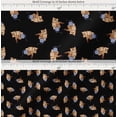 thumbnail image 2 of Soimoi Cotton Voile Fabric Wool & Cat Animal Decor Fabric Printed Yard 56 Inch Wide, 2 of 7