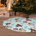 thumbnail image 6 of Yiaed Cute Pug Dogs Print Christmas Tree Skirt , Tree SkirtsTree Mat for Christmas Winter Holiday Indoor Decorations-48", 6 of 7