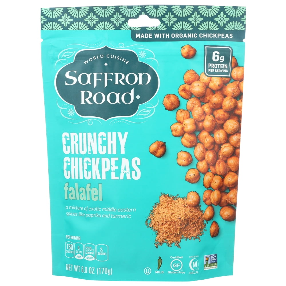 Saffron Road Crunchy Chickpeas Falafel, 6 Oz