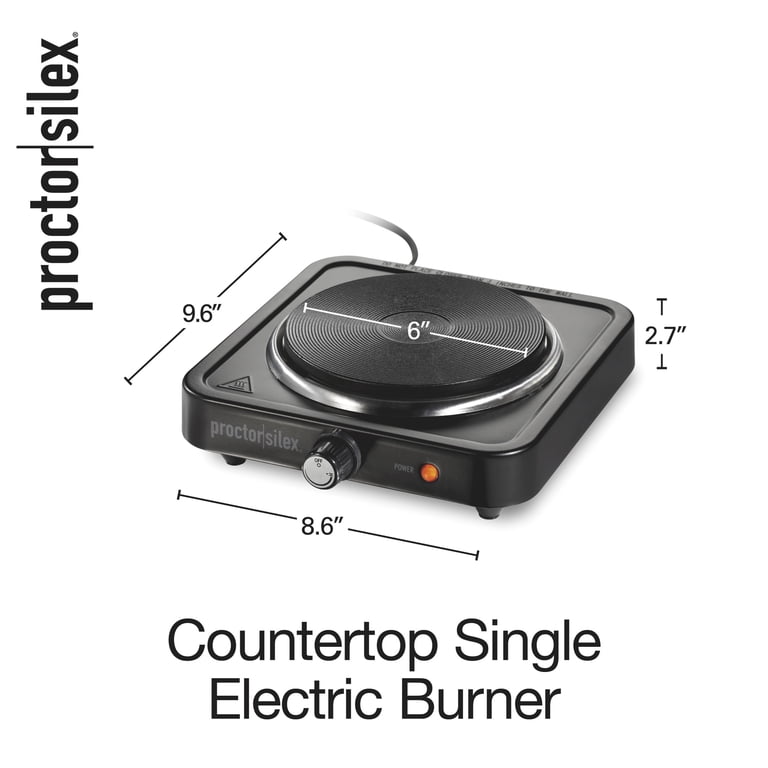Proctor Silex Single Electric Burner, 1000W photo 8