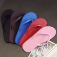 thumbnail image 3 of Zapatillas de playa cómodas y sencillas para mujer, chanclas antideslizantes, zapatos informales para el hogar, Verano, 3 of 7
