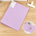 thumbnail image 7 of Punchless Clamp Binder, Ringless Binder Holds 100 Letter Size Pages, Documents, Folders for Documents,Folder with Double Metal Clips for Home or Office, 7 of 7
