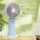 thumbnail image 1 of Ventilador turbo de mano, recargable por USB, silencioso, para dormitorio de estudiantes, oficina, portátil, con turbina eólica, 1 of 6
