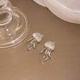 thumbnail image 3 of Statement Jellyfish Dangle Drop Earrings Weird Ocean Animals Earrings For Women Girls, 3 of 6