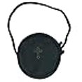 thumbnail image 3 of Black Fake Leather Catholic Communion Burse or Rosary Case, 3 3/4 Inch, 3 of 4