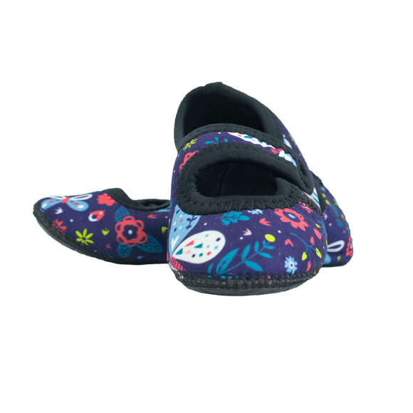 Water Shoes | Swimming Shoes | Beach Shoes | Neoprene Water Shoes | Outdoor Shoes - Ballerina Butterfly Print