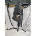 thumbnail image 4 of Wide Gullet Wade Tree Western Leather Horse Tack Rough out Saddle With Set ., 4 of 4