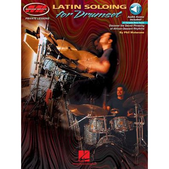 Pre-Owned Latin Soloing For Drumset (Paperback) by Phil Maturano