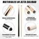 thumbnail image 3 of 2pcs Tacos de Billar, Taco de Billar Profesional, Desarmable Palos de Billiard Snooker Profesional, con 2 Guante 4 Tiza, para Principiantes Ejercicios de Entretenimiento.(145 cm), 3 of 7