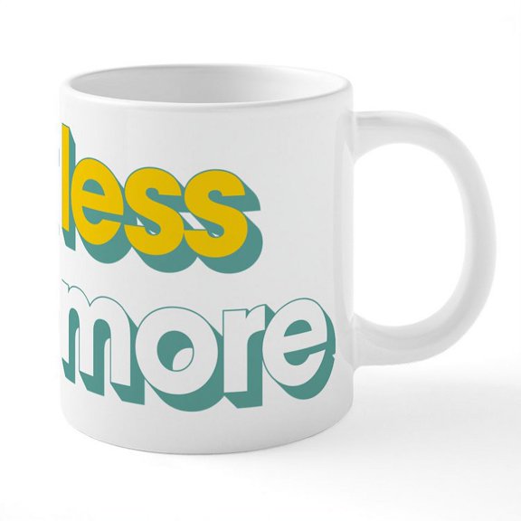 CafePress - Talk Less Smile More - 20 Oz White Ceramic Mega Mug