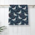 thumbnail image 5 of Fotbe Glowing Butterfly Pattern Premium Towels , (27.5x16in) Lightweight and Highly Absorbent Quick Drying Microfiber Towel, Perfect for Daily Use, 5 of 6