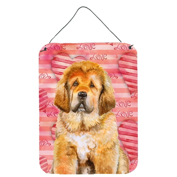 Tibetan Mastiff Love Wall or Door Hanging Prints
