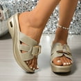 thumbnail image 2 of Dakaela Sandales à Plateforme pour Femmes, Récupération, Orthopédiques, Marche, Mules, Largeur Grand, Chaussures Décontractées d'Été, 2 of 7
